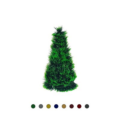 עצי חג המולד על שולחן אלגנטיים